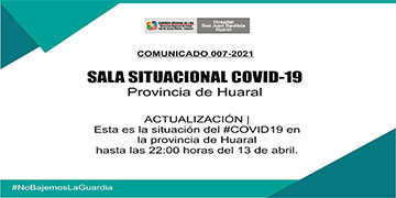 NOTA 037-COMUNICADO 007-2021 CASOS CONFIRMADOS POR CORONAVIRUS