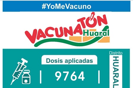 NOTA 061:SE PROTEGIÓ A 9 764 PERSONAS EN LA VACUNATON HUARAL