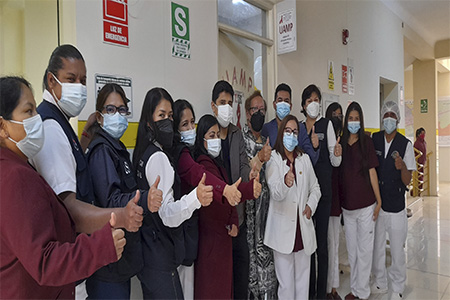 NOTA 119: Centro de Salud "Base Huaral" inauguró Unidad de Atención Médica Periódica